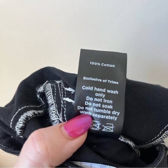 Princess Polly Jagger & Stone Christina Black Cargo Pants 2 - Picture 8 of 8